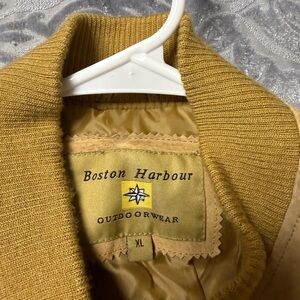 Boston Harbour Mustard Yellow Outdoorwear Jacket